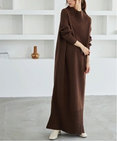 Cocoon Knit Onepiece（ワンピース）｜anuke（アンヌーク）の