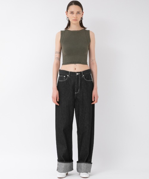 beautiful people（ビューティフルピープル）の「WACOAL MEN ÷ bp    boxer tops（その他アンダーウェア/インナー・レディース・ブラック/アイボリー/グレー/オリーブ/ダークブラウン/オレンジ・ONE SIZE）」の14枚目の写真