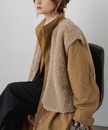 PUAL CE CIN | ボアライナー付きマルチウェイモッズコート(モッズコート)