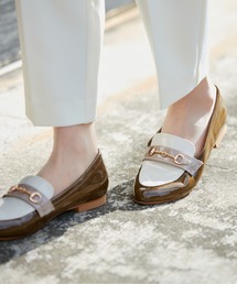 ROPE' PICNIC | ROPE' PICNIC PASSAGE byHARUTA/エナメルビット付フラットローファー(ローファー)