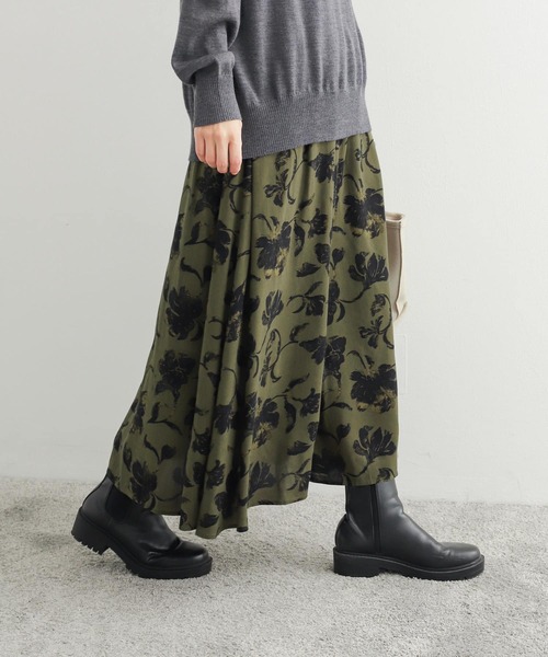 ★新品未使用タグ付き★UR DOORS＊フラワープリントスカート URBAN RESEARCH DOORS｜フラワープリントスカート | Rakuten