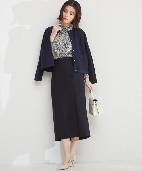 Tiara（ティアラ）の「パール釦ニットジャケット（カーディガン/ボレロ  