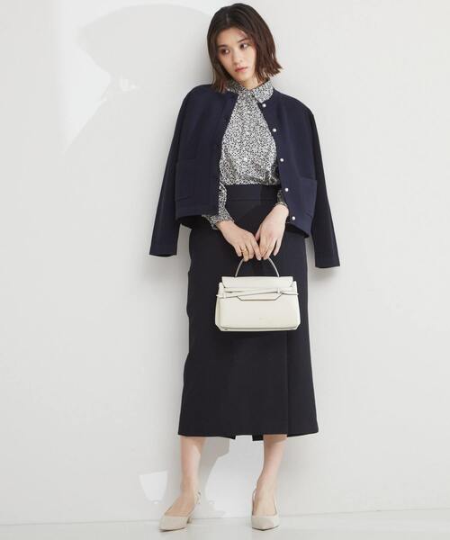 Tiara（ティアラ）の「パール釦ニットジャケット（カーディガン/ボレロ  