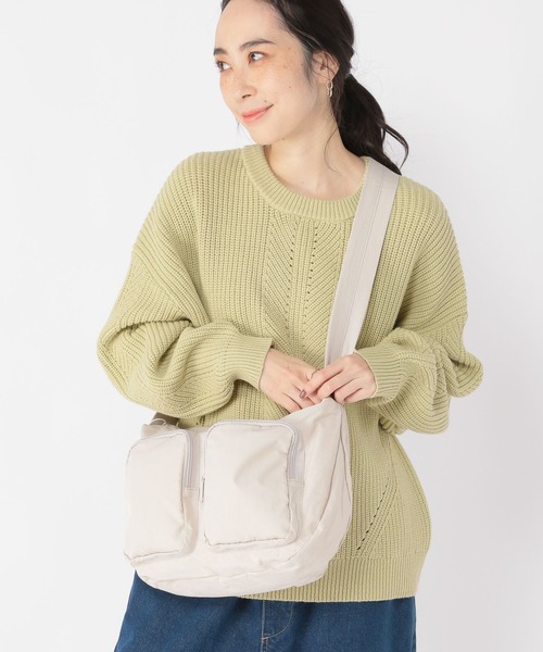 セール】ダブルポケットショルダーバッグ（ショルダーバッグ）｜studio