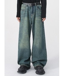 ストレートカラーデニム