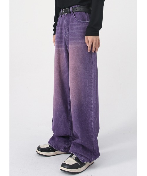 セール】ストレートカラーデニム（デニムパンツ）｜B.R.U（ブル）の