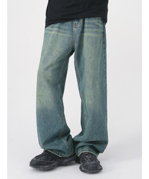 B.R.U（ブル）の「ストレートカラーデニム（デニムパンツ・メンズ・パープル/ブラック/ピンク/ブルー・LARGE/MEDIUM）」の9枚目の写真