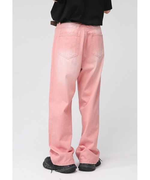 B.R.U（ブル）の「ストレートカラーデニム（デニムパンツ・メンズ・パープル/ブラック/ピンク/ブルー・LARGE/MEDIUM）」の11枚目の写真