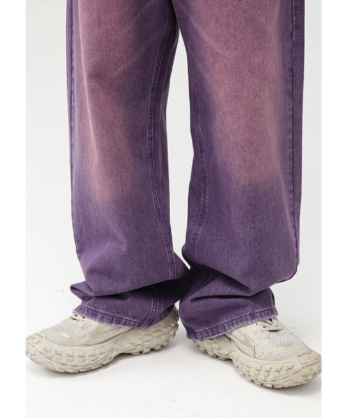 B.R.U（ブル）の「ストレートカラーデニム（デニムパンツ・メンズ・パープル/ブラック/ピンク/ブルー・LARGE/MEDIUM）」の18枚目の写真