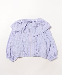 スクエアシャーリングフリルカラージャケット