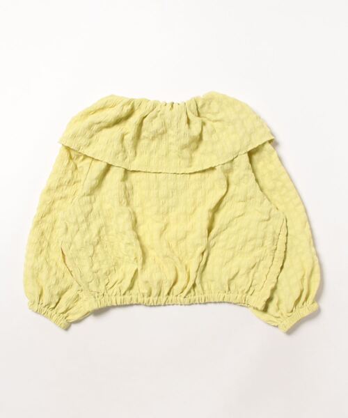 maarook（マルーク）の「スクエアシャーリングフリルカラージャケット（その他アウター・キッズ・パープル/イエロー/ネイビー・120cm/130cm/110cm/100cm/90cm）」の17枚目の写真