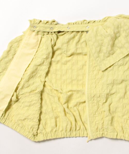 maarook（マルーク）の「スクエアシャーリングフリルカラージャケット（その他アウター・キッズ・パープル/イエロー/ネイビー・120cm/130cm/110cm/100cm/90cm）」の18枚目の写真