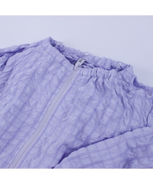 maarook（マルーク）の「スクエアシャーリングフリルカラージャケット（その他アウター・キッズ・パープル/イエロー/ネイビー・120cm/130cm/110cm/100cm/90cm）」の15枚目の写真