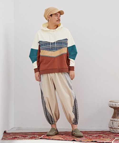 チャイハネ(チャイハネ)の「【チャイハネ】ファルガMEN'Sシューズ(スリッポン・メンズ・ネイビー/ブラウン/カーキ/ブラック・L/LL)」の19枚目の写真
