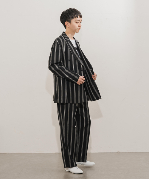 EDIFICE(エディフィス)の「シルクネップ ドビーパンツ(スラックス・メンズ・ブラック・SMALL/MEDIUM/LARGE)」の5枚目の写真