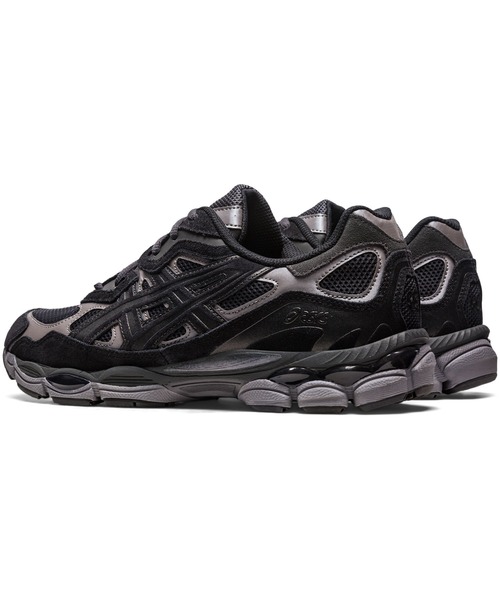 ASICS(アシックス)の「asics/アシックス/GEL-NYC GRAPHITE GREY/BLACK(スニーカー・メンズ・ブラック・26/25.5/25/24.5/24/23.5/28/27.5/27/26.5)」の2枚目の写真