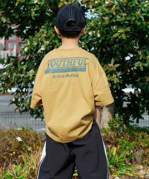MEDM 半袖 Tシャツ エンジェル ロゴプリント 大人気 ストリート ARCADE tシャツ ケミカルウォッシュ/ピグメント オーバーサイズ