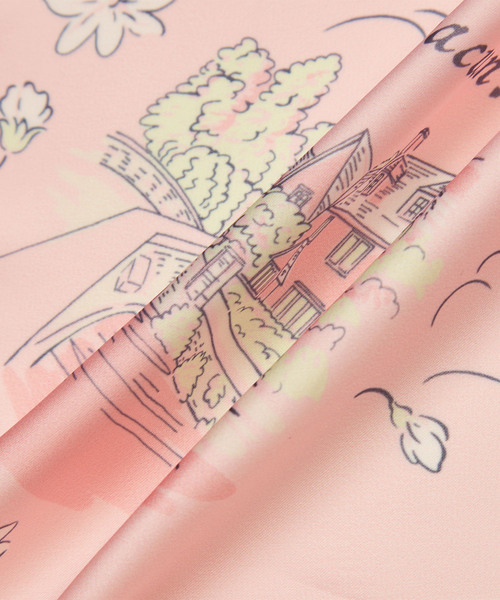 ROPE' PICNIC（ロペピクニック）の「シティースケープパターンスカーフ（バンダナ/スカーフ・レディース・ブルー系その他4/ラベンダー/ピンク・FREE）」の11枚目の写真