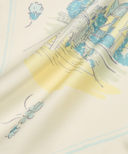 ROPE' PICNIC（ロペピクニック）の「シティースケープパターンスカーフ（バンダナ/スカーフ・レディース・ブルー系その他4/ラベンダー/ピンク・FREE）」の12枚目の写真