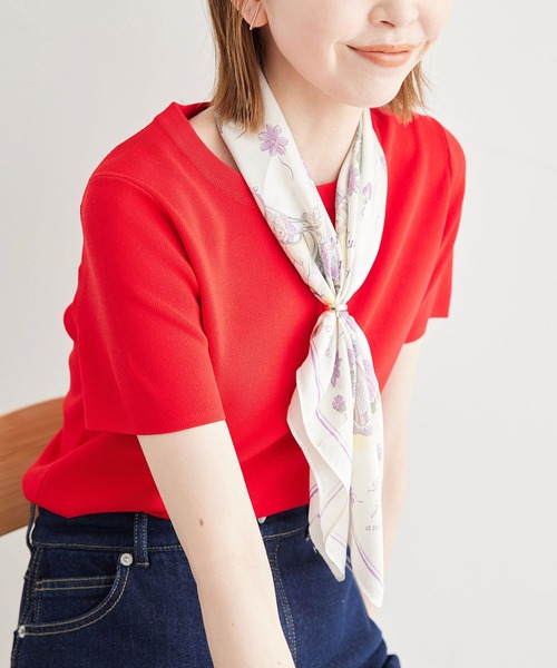 ROPE' PICNIC（ロペピクニック）の「シティースケープパターンスカーフ（バンダナ/スカーフ・レディース・ブルー系その他4/ラベンダー/ピンク・FREE）」の3枚目の写真