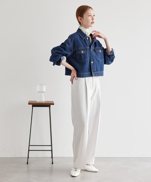 ROPE' PICNIC（ロペピクニック）の「シティースケープパターンスカーフ（バンダナ/スカーフ・レディース・ブルー系その他4/ラベンダー/ピンク・FREE）」の20枚目の写真