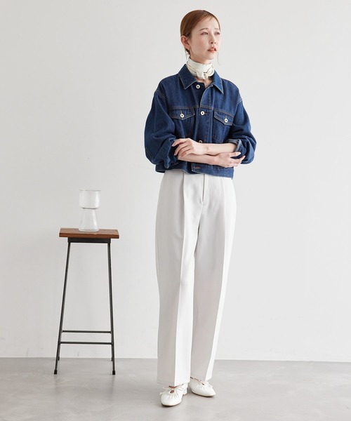 ROPE' PICNIC（ロペピクニック）の「シティースケープパターンスカーフ（バンダナ/スカーフ・レディース・ブルー系その他4/ラベンダー/ピンク・FREE）」の19枚目の写真