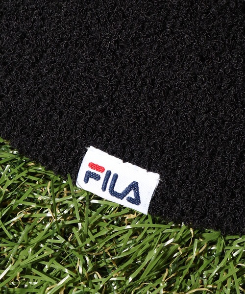 FILA（フィラ）の「【FILA/フィラ】ソフトサーモ ロゴバケットハット（ハット・メンズ・ホワイト/ライトブルー/ブラック/ネイビー/ライトピンク・FREE）」の7枚目の写真