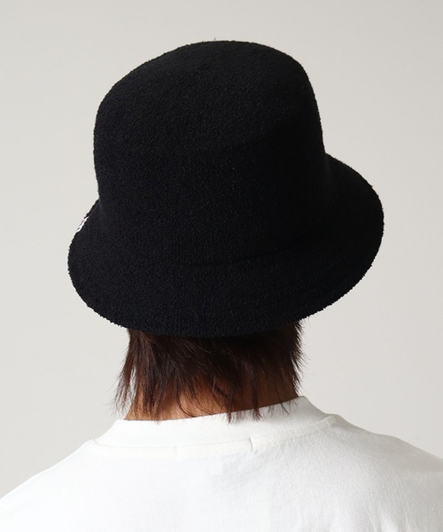 FILA（フィラ）の「【FILA/フィラ】ソフトサーモ ロゴバケットハット（ハット・メンズ・ホワイト/ライトブルー/ブラック/ネイビー/ライトピンク・FREE）」の11枚目の写真