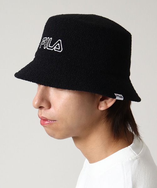 セール】【FILA/フィラ】ソフトサーモ ロゴバケットハット