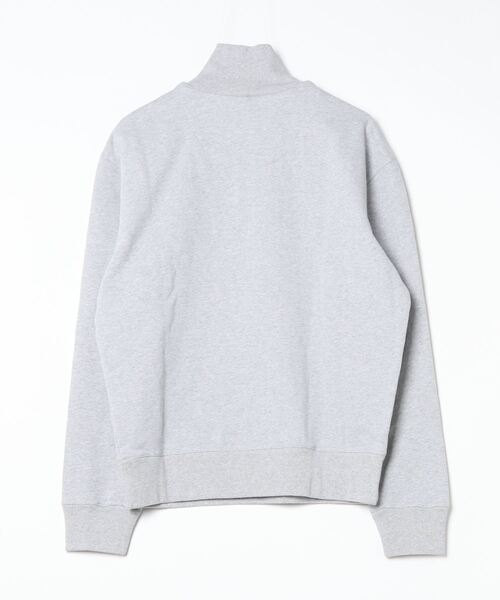 Maison Kitsune（メゾンキツネ）の「FOX HEAD PATCH COMFORT HALF ZIP SWEATSHIRT（スウェット・メンズ・ライトグレー/ブラック/スカイブルー系・XS/XL/L/M/S）」の9枚目の写真