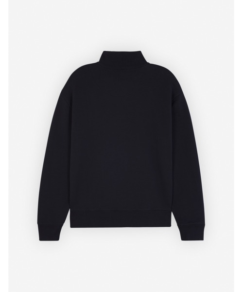 Maison Kitsune（メゾンキツネ）の「FOX HEAD PATCH COMFORT HALF ZIP SWEATSHIRT（スウェット・メンズ・ライトグレー/ブラック/スカイブルー系・XS/XL/L/M/S）」の14枚目の写真