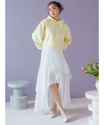 dazzlin | 【CALNAMURコラボ】ミックスティアードスカート(スカート)