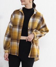シャツ ブラウス チェック柄シャツ 長袖
