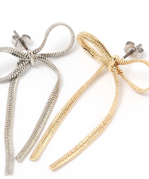 LAKOLE（ラコレ）の「スネークリボンピアス / 105171（ピアス（両耳用）・レディース・その他1/その他2・FREE）」の3枚目の写真