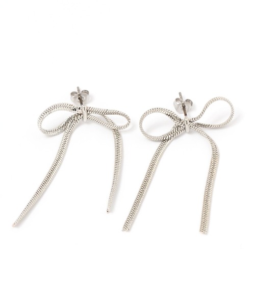 LAKOLE（ラコレ）の「スネークリボンピアス / 105171（ピアス（両耳用）・レディース・その他1/その他2・FREE）」の4枚目の写真