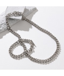 ABBEY MARKET（アビーマーケット）の「『2点セット』ネックレス、ブレスレット ペアセット 韓国製（ネックレス）」