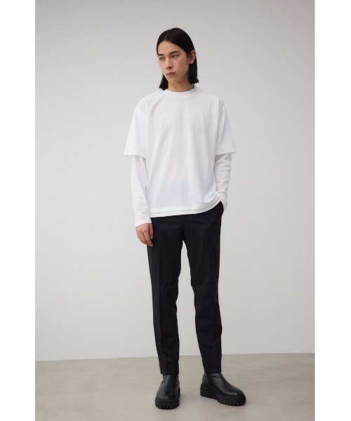 AZUL by moussy(アズールバイマウジー)の「A PERFECT TROUSERS/アパーフェクトトラウザー(スラックス・メンズ・ベージュ/ライトグレー/ブラック・SMALL/MEDIUM/LARGE/X-LARGE)」の6枚目の写真