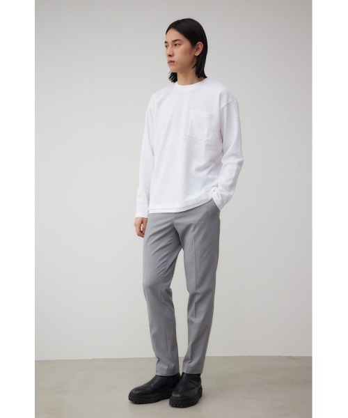 AZUL by moussy(アズールバイマウジー)の「A PERFECT TROUSERS/アパーフェクトトラウザー(スラックス・メンズ・ベージュ/ライトグレー/ブラック・SMALL/MEDIUM/LARGE/X-LARGE)」の16枚目の写真