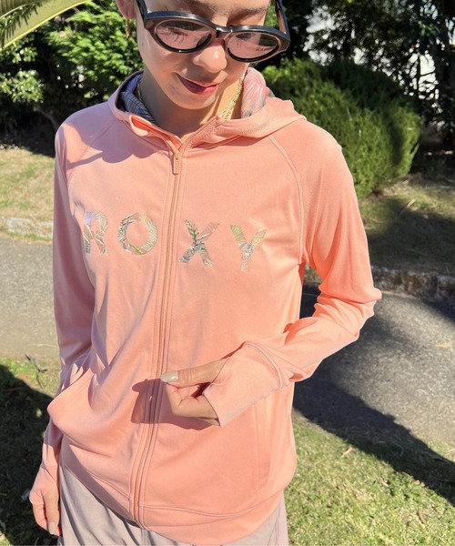 新品未使用】ROXY　ウェア　ジャケット　ボタニカル　花柄　Ｌ 新品未使用】ROXY ウェア ジャケット ボタニカル 花柄 L 美品