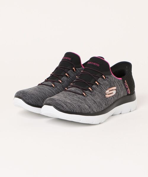 SKECHERS(スケッチャーズ)の「【SKECHERS】 SUMMITS-DAZZLING HAZ(スニーカー・レディース・ネイビー/ブラック・23.0cm/23.5cm/24.0cm/24.5cm/25.0cm/22.5cm/26.0cm/25.5cm)」の1枚目の写真