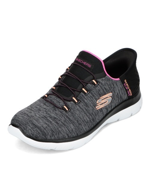 SKECHERS(スケッチャーズ)の「【SKECHERS】 SUMMITS-DAZZLING HAZ(スニーカー・レディース・ネイビー/ブラック・23.0cm/23.5cm/24.0cm/24.5cm/25.0cm/22.5cm/26.0cm/25.5cm)」の5枚目の写真
