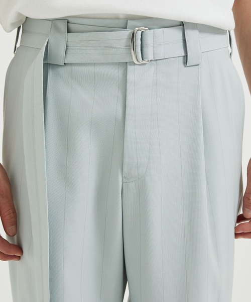 UJOH HOMME / ウジョーオム】1 Tuck Belt PNT/1タックベルト