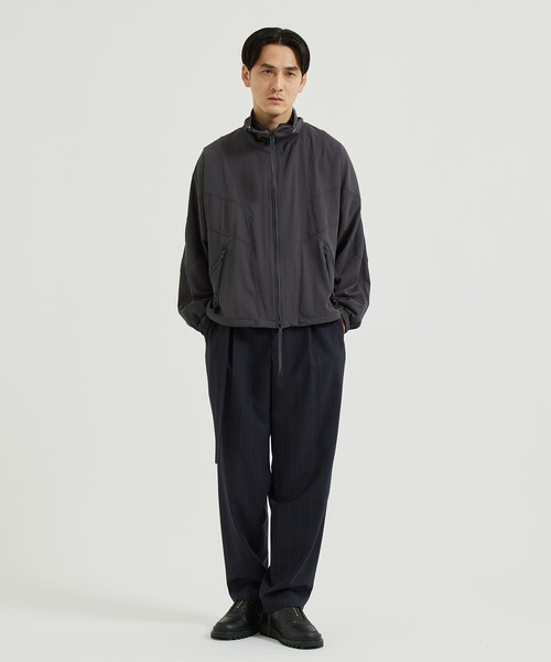 UJOH HOMME / ウジョーオム】Tape Belt Slim Tapered Pants