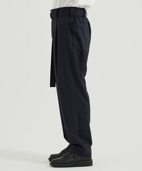 UJOH HOMME / ウジョーオム】1 Tuck Belt PNT/1タックベルト