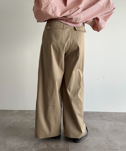 apres jour mignon（アプレジュールミニョン）の「サス付きパンツ【ZOZOTOWN限定アイテム】（サロペット/オーバーオール・レディース・ベージュ/ブラック・X-LARGE/MEDIUM/SMALL）」の20枚目の写真