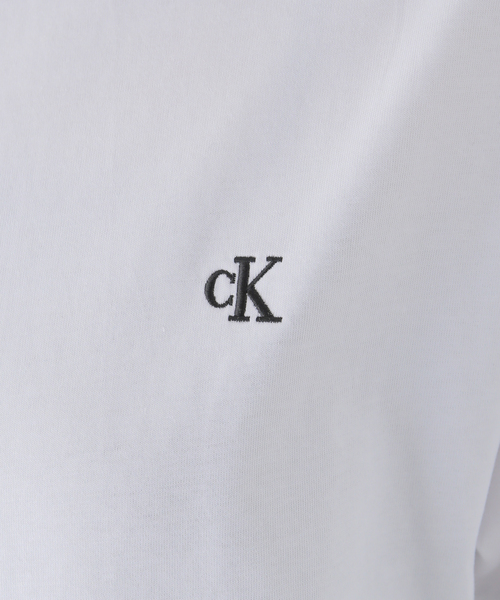 Calvin Klein（カルバン・クライン）の「【Calvin Klein / カルバン クライン】US SS RLXD ARCHIVE TEE（Tシャツ/カットソー・レディース・ホワイト/ブラック・SMALL/MEDIUM）」の8枚目の写真