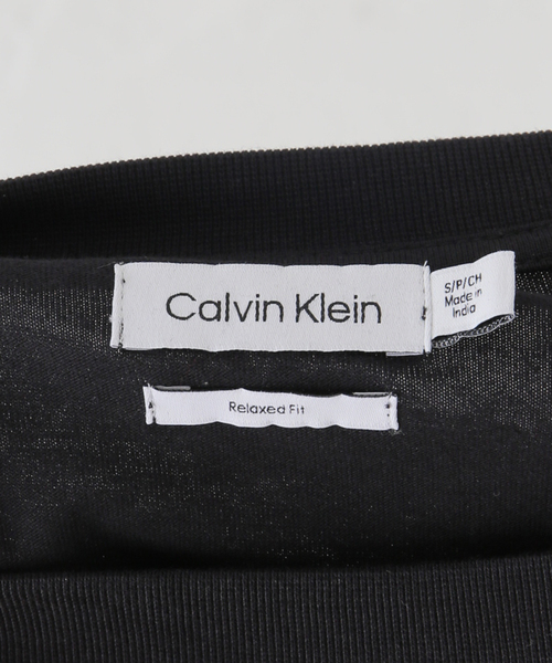 Calvin Klein（カルバン・クライン）の「【Calvin Klein / カルバン クライン】US SS RLXD ARCHIVE TEE（Tシャツ/カットソー・レディース・ホワイト/ブラック・SMALL/MEDIUM）」の6枚目の写真