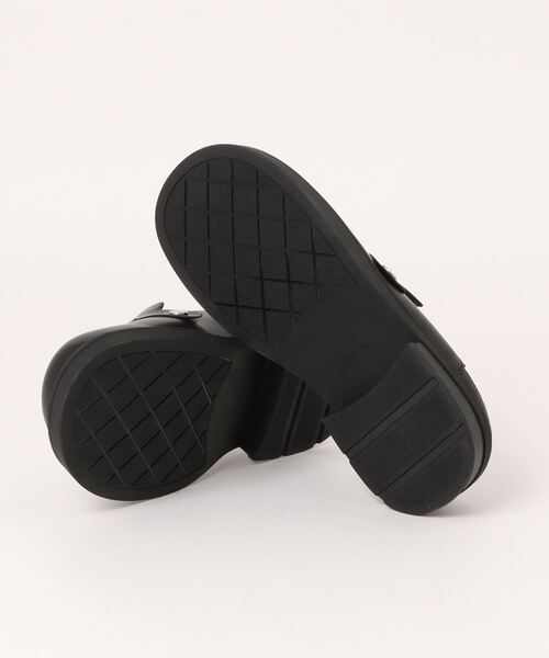 shoes365(シューズスリーシックスファイヴ)の「【shoes365】厚底スリッパ風レザーシューズ(ドレスシューズ・レディース・ブラック/オフホワイト・25.0cm/22.5cm/23.0cm/23.5cm/24.0cm/24.5cm)」の4枚目の写真
