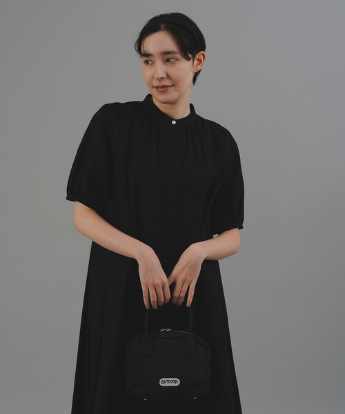 OUTDOOR PRODUCTS Usual Things(アウトドアプロダクツユージュアルシングス)の「COTTON LINEN ワンピース(ワンピース・レディース・グリーン/ピンク/ブラック・FREE)」の17枚目の写真