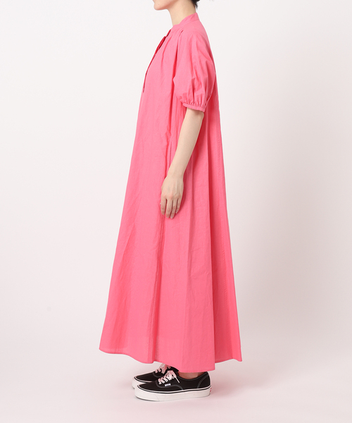 本日のみセール【美品】vento linen 100% ワンピース セール】 《XS-LLsize》マルチウェイニットワンピース【洗濯機洗い可